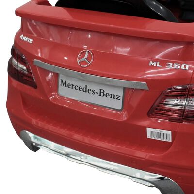 Električni avtomobil Mercedes Benz ML350 rdeč 6V z daljincem