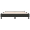 vidaXL Box spring postelja brez vzmetnico črna 140x220 cm žamet
