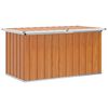 vidaXL Zunanja shranjevalna &scaron;katla les 129 x 67 x 65 cm