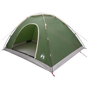 vidaXL Kamperski &scaron;otor s streho Zelena 335 x 275 x 180 cm