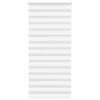 vidaXL Zebra senčilo bela 100x230 cm tkanina &scaron;irina 95,9cm poliester