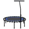 vidaXL Fitnes trampolin z ročajem 102 cm