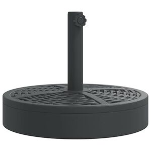 vidaXL Podstavek za senčnik velikost palice &Oslash;38/48 mm 25 kg okrogel