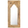 vidaXL Ogledalo 50x3x110 cm trden mangov les