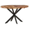 vidaXL Jedilna miza 140x80x75 cm trden akacijev les s palisandrom