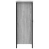 vidaXL Komoda siva sonoma 70x30x80 cm inženirski les
