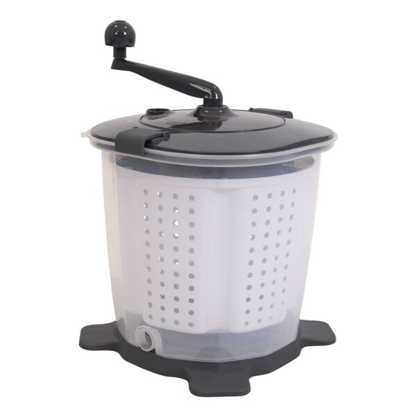 Bo-Camp Pralni stroj s centrifugo 33x33x46 cm temno siv