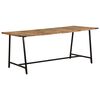 vidaXL Jedilna miza 180x90x75 cm trden mangov les