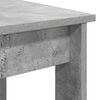 vidaXL Set kavno mizico 2 pcs Betonsko siva Konstruiran les