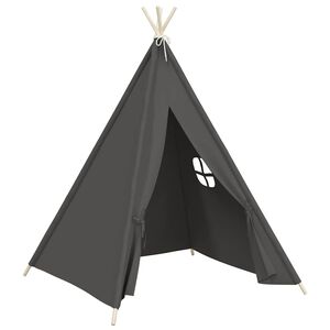 vidaXL Otro&scaron;ki tipi &scaron;otor z vrečo peach skin siv 120x120x150 cm