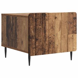 vidaXL Klubska miza s predalom Star les 49 x 50 x 42 cm Inženirski les