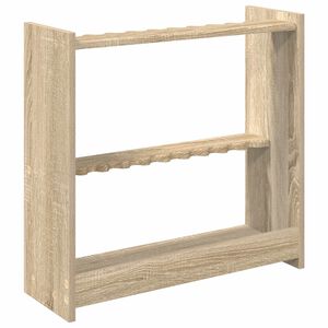 vidaXL Držalo za biljardne palice Inženirski les 60 x 20 x 57 cm