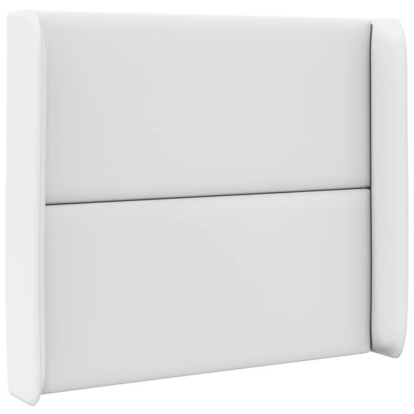 vidaXL U&scaron;esni vzglavnik Bela 80 x 16 x 4 cm PVC