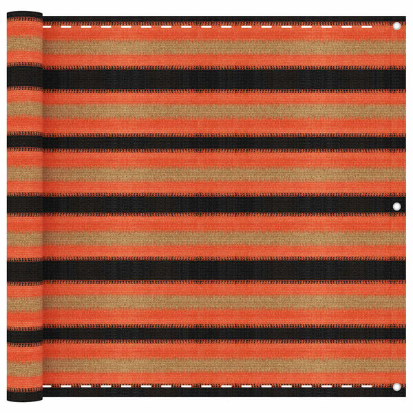 vidaXL Balkonsko platno večbarvno 90x500 cm HDPE