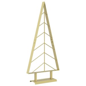 vidaXL Kovinsko božično drevesce s stojalom KUOPIO 90 cm Jeklo Zlata