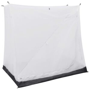 vidaXL Univerzalna spalnica za &scaron;otor siva 200x135x175 cm