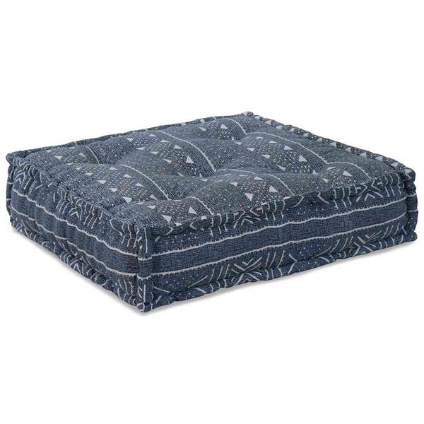 vidaXL Modularni kavč Indigo tisk 70 x 70 x 36 cm blago