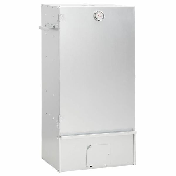 vidaXL Pečica za dimljenje z lesenimi sekanci 44,5x29x83 cm jeklo