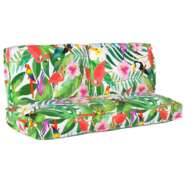 vidaXL Set blazin Cvetlični 3 pcs večbarvno Oxford tkanina