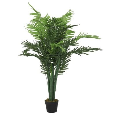 vidaXL Umetna palma 18 listov 80 cm zelena