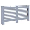 vidaXL Pokrov za radiator antraciten 152x19x81,5 cm mediapan