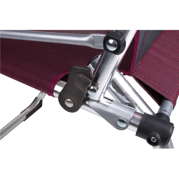 Bo-Camp Zložljiv stol za kampiranje Copa Rio Classic rubinasto rdeč