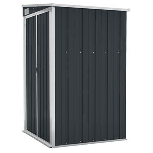 vidaXL Vrtna lopa antracitna 118x100x178 cm jeklo