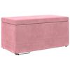 vidaXL Stolica Roza 81 x 41 x 40 cm Samet in Umetno Leseno