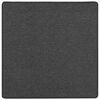 vidaXL Preproga za tek Temno siva 100 x 100 cm 100% polipropilen