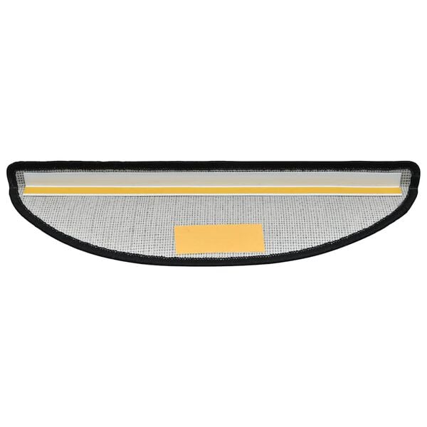 vidaXL Stopni&scaron;čne preproge 20 kosov 65x24x4 cm temno sive polkrožne velike