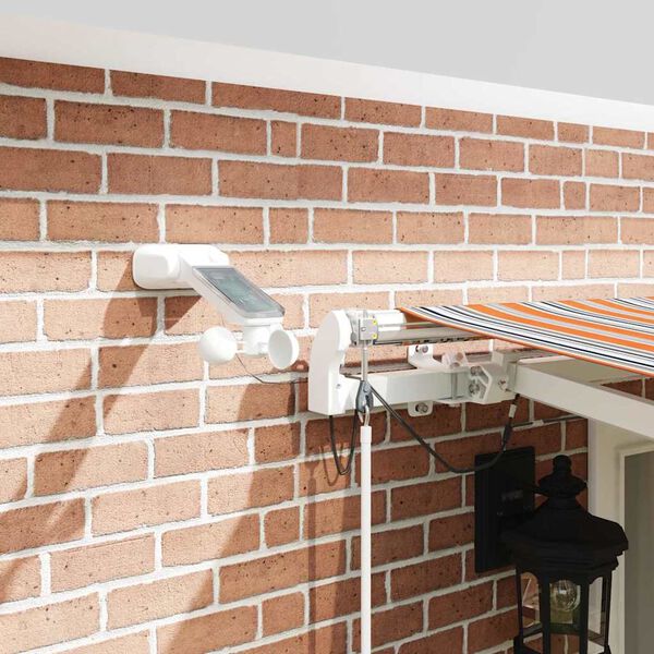 vidaXL Senčnik večbarvno 500 x 300 x 165 cm Poliester in kovina