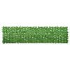 vidaXL Balkonsko platno z zelenim listjem 300x75 cm