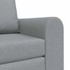 vidaXL Sofa postelja Svetlo siva 98 x 71 x 83 cm blago