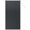 vidaXL Venecijanska žaluzija Črna 220 x 110 cm 25 mm Aluminij