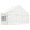 vidaXL Paviljon s streho bel 17,84x5,88x3,75 m polietilen