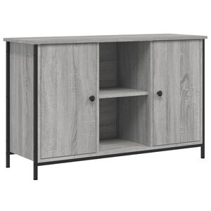vidaXL TV omarica siva sonoma 100x35x65 cm inženirski les
