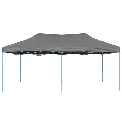 vidaXL Zložljiv pop-up šotor za zabave 3x6 m antraciten