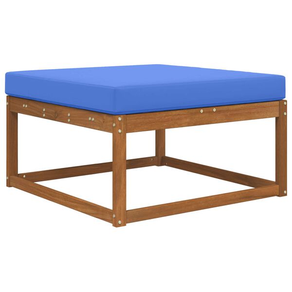 vidaXL Zunanja blazina za kavč Turkizna 80 x 80 x 8 cm Poliester