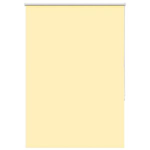 vidaXL Rolo zavesa zatemnitvena rumena 115x130 cm &scaron;irina blaga 110,7 cm poliester