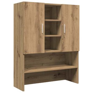 vidaXL Omara za pralni stroj artisan hrast 70,5x25,5x90 cm