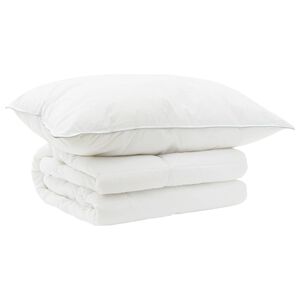 vidaXL Set odeje in blazine 2 kos 152x203 cm Poletje 140 GSM Volna