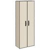 vidaXL Omarica za čevlje krem 60x30x166 cm blago