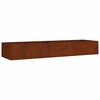 vidaXL Vrtna visoka greda 280x80x40 cm corten jeklo