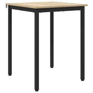 vidaXL Jedilne mize 60 x 60 x 75 cm Inženirski les Sonoma hrast