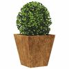 vidaXL Garden Planter 30x30x30 cm Vremensko odporno jeklo