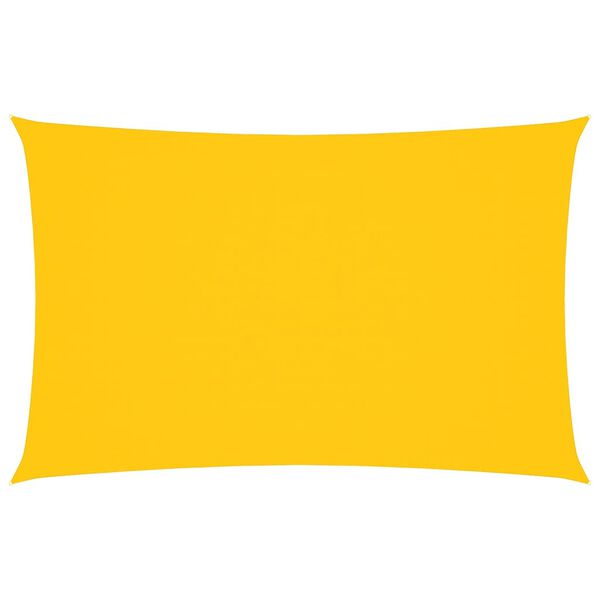 vidaXL Senčno jadro oksford blago pravokotno 2,5x5 m rumeno