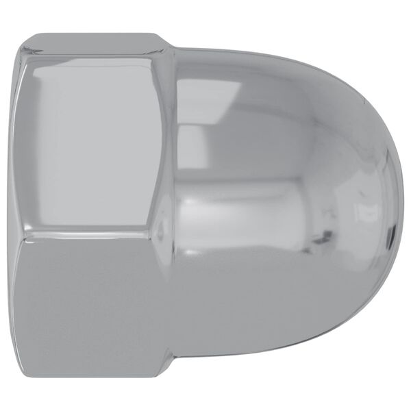 vidaXL Žirek 12 pcs srebrna M6 x 10 mm elezo