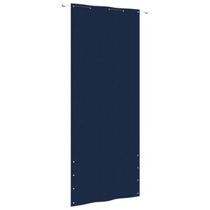 vidaXL Balkonsko platno modro 100x240 cm tkanina Oxford