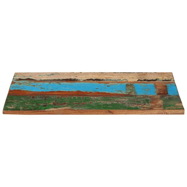 vidaXL Pravokotna mizna plošča 60x90 cm 25-27 mm trden predelan les