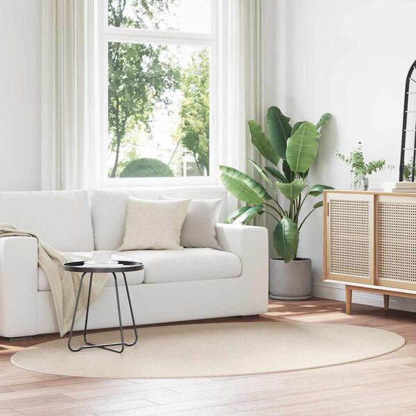 vidaXL Preproge za povr&scaron;ine HUARTE Bež 160 x 230 cm 100% poliester